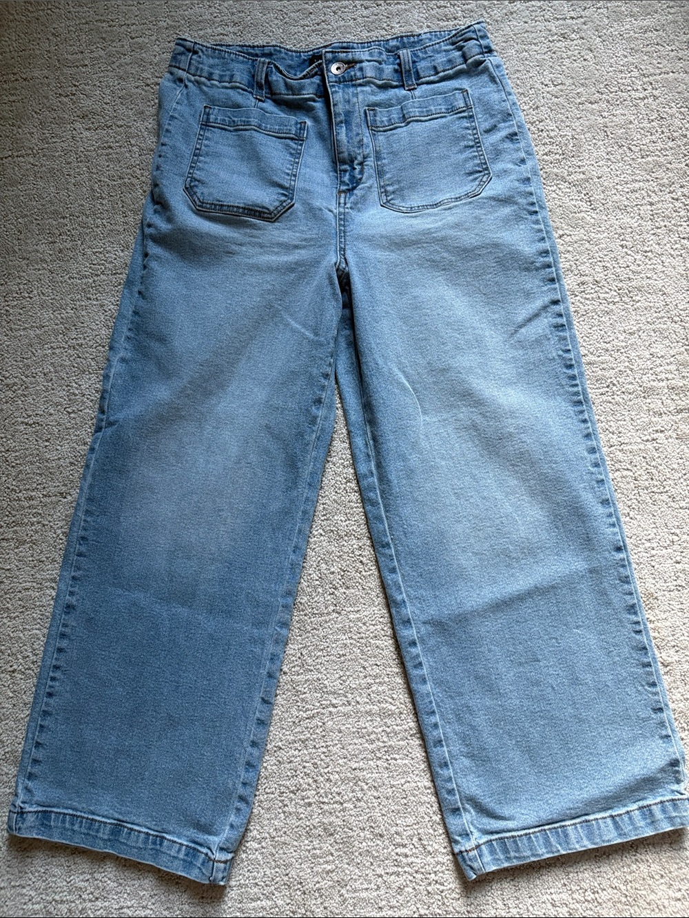 Sanctuary Light Blue Wide-Leg Jeans